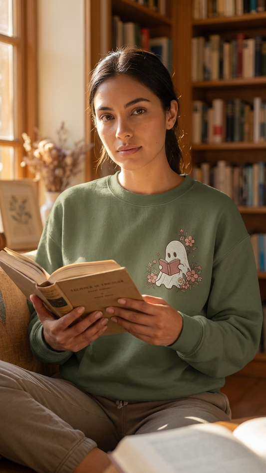 Sudadera Bookish Ghost