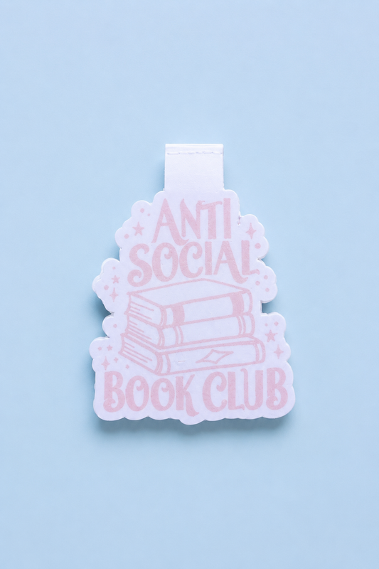 Marcapáginas magnético · Anti Social Book Club