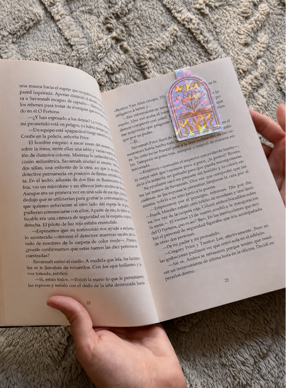 Marcapáginas magnético · Mood Reader