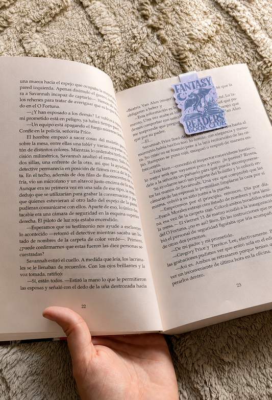 Marcapáginas magnético · Fantasy Readers
