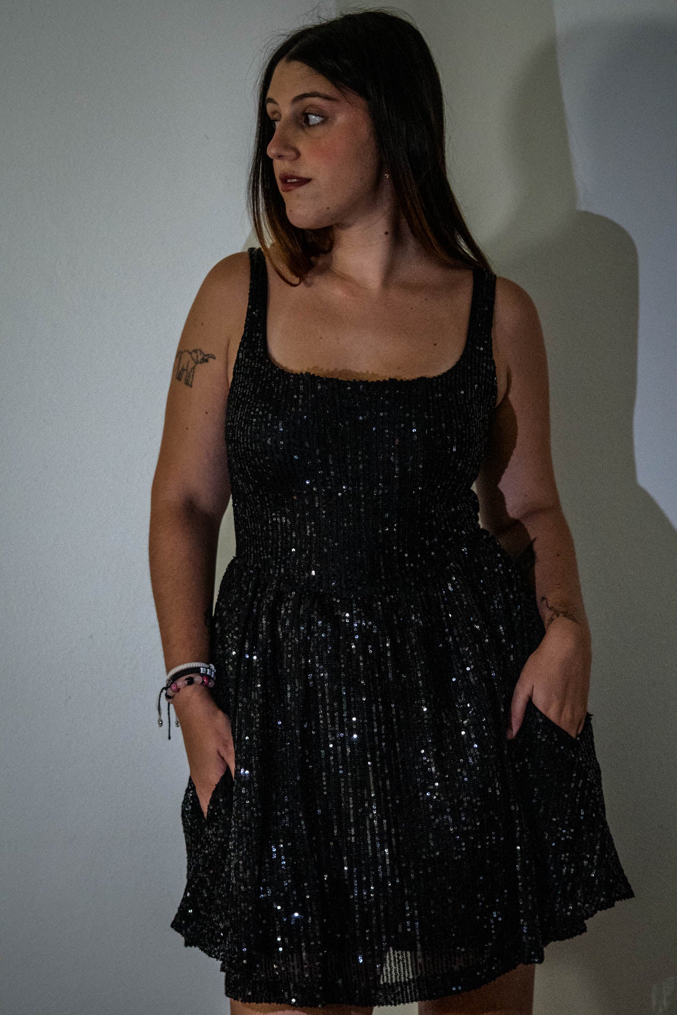 Vestido Corte Noche
