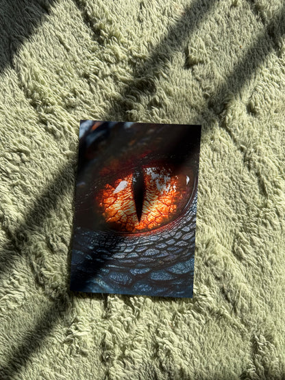 Pack de 3 prints literarios Ojos de dragón · Saga Empíreo