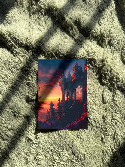 Pack de 7 prints literarios Cortes de Prythian · Saga Acotar
