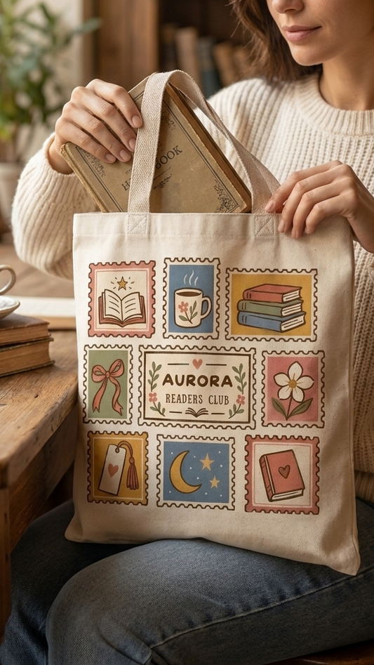 Totebag Aurora Readers Club