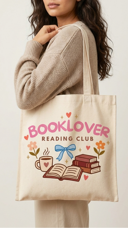 Totebag Booklover Reading Club
