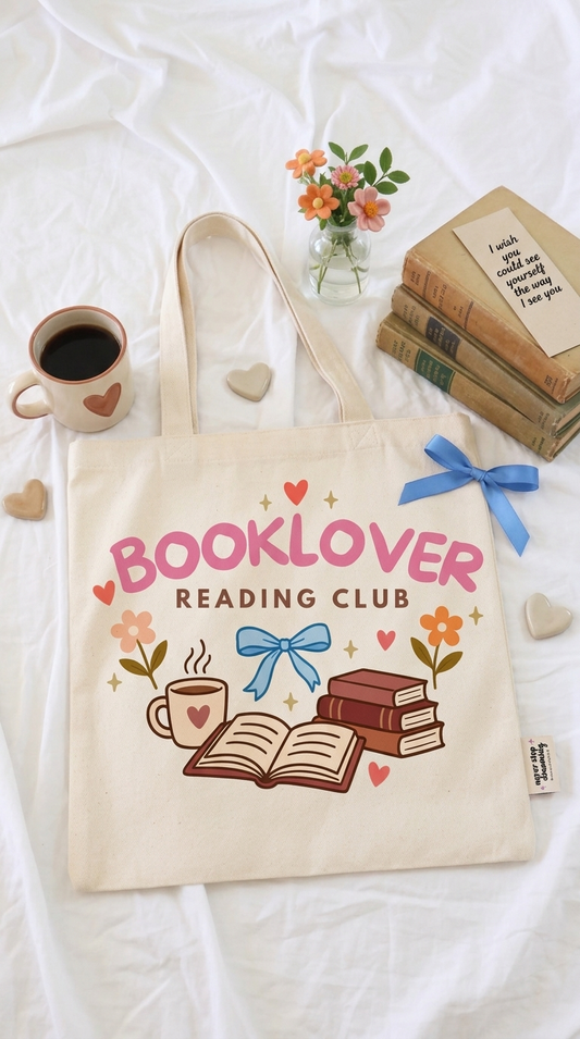 Totebag Booklover Reading Club