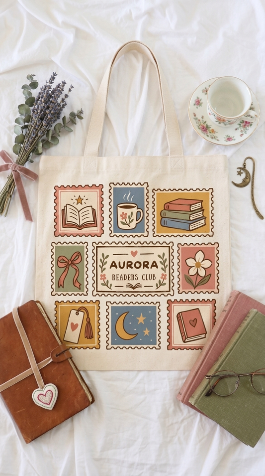 Totebag Aurora Readers Club