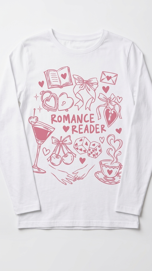 Camiseta Romance Reader