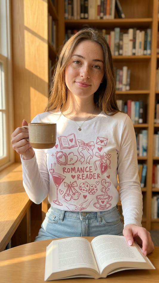 Camiseta Romance Reader