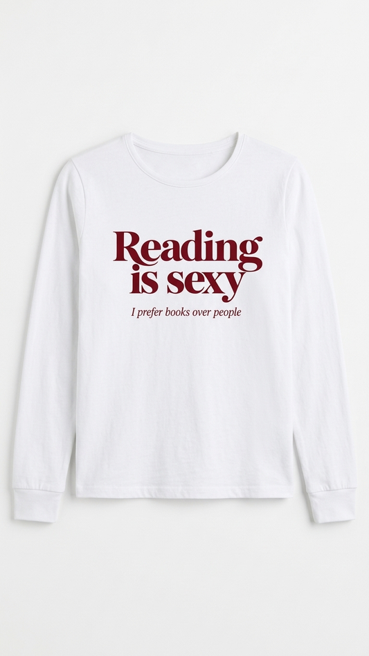Camiseta Reading Is Sexy