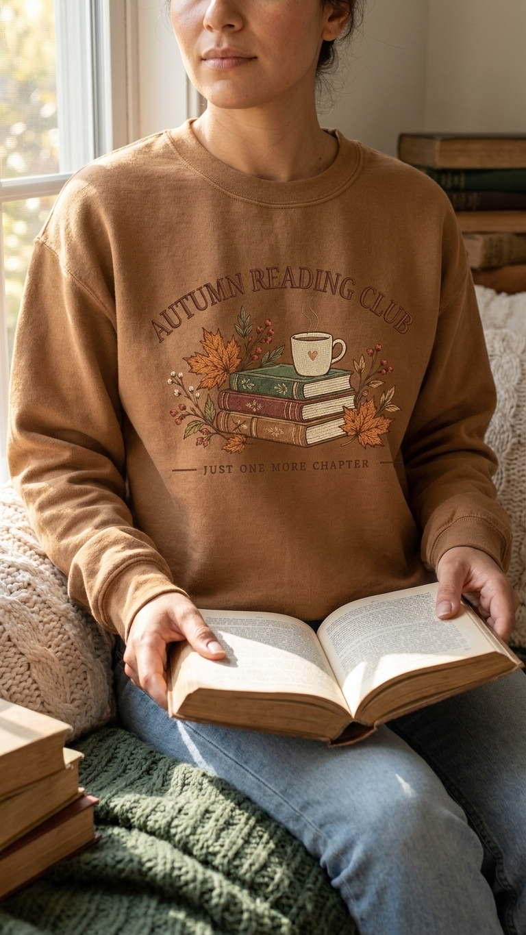 Sudadera Autumn Reading Club