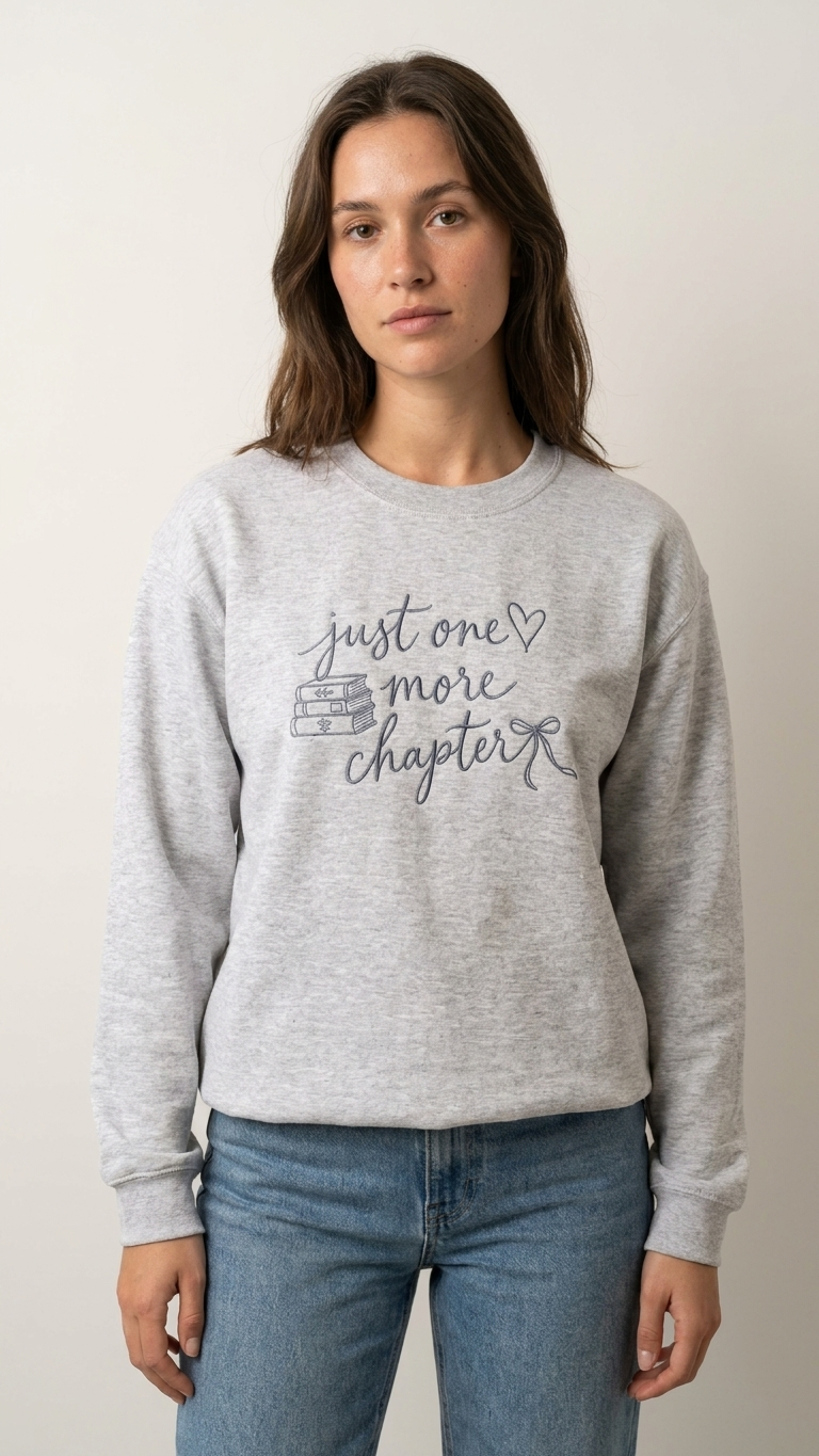 Sudadera Just One More Chapter