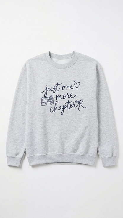 Sudadera Just One More Chapter